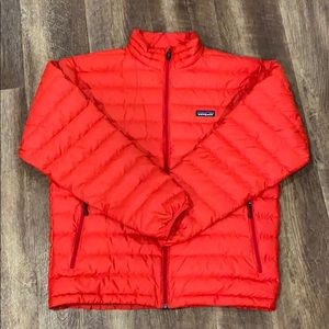 Men’s Patagonia Red Puffer Jacket